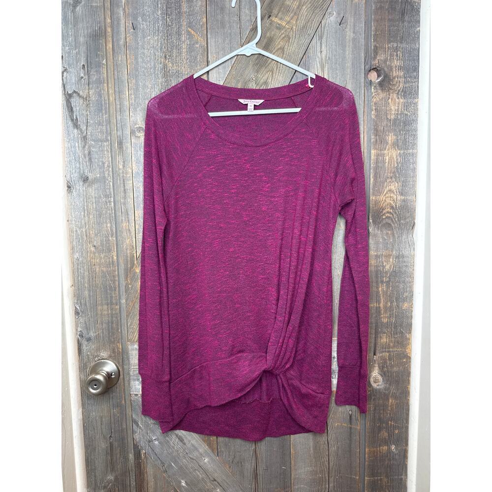 Y2K Juicy Couture Heathered Sweater size women's medium